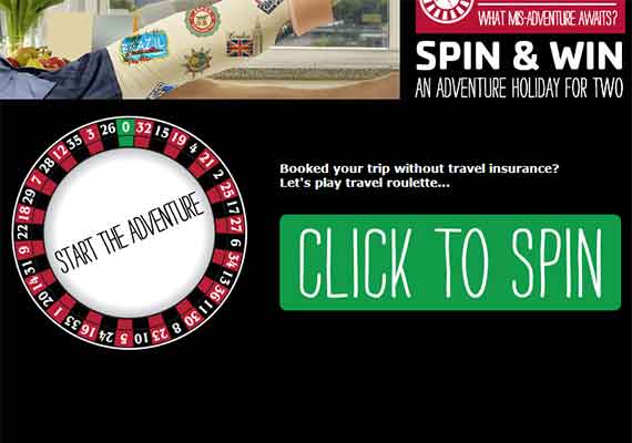 Facebook Game for STA Travel Australia. 
                                     Roulette with falling balls and roatating wheels. 
                                     Based on where the balls lands, different mis-adventure is calculated dynamically. 
                                     JQuery, Javascript, HTML, .NET, CSS